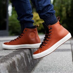 Converse Chuck Taylor Leather All Star II High Top Boots